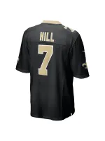 New Orleans Saints Taysom Hill Nike Black Game Jersey