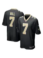 New Orleans Saints Taysom Hill Nike Black Game Jersey