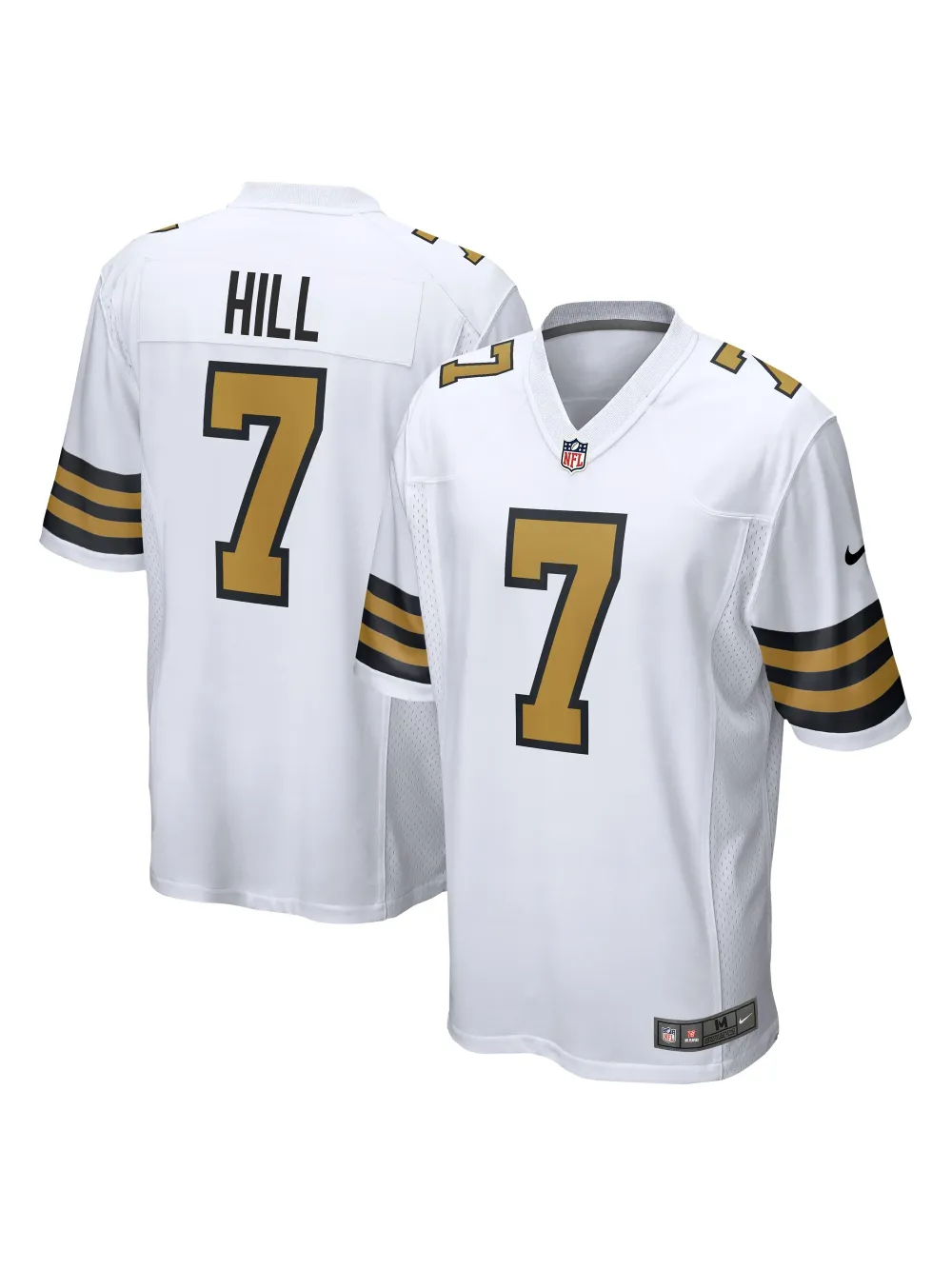 New Orleans Saints Taysom Hill Nike White Alternate Game Jersey