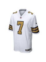 New Orleans Saints Taysom Hill Nike White Alternate Game Jersey