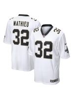 New Orleans Saints Tyrann Mathieu Nike White Game Jersey