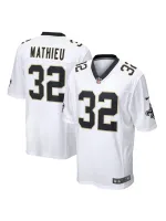New Orleans Saints Tyrann Mathieu Nike White Game Jersey
