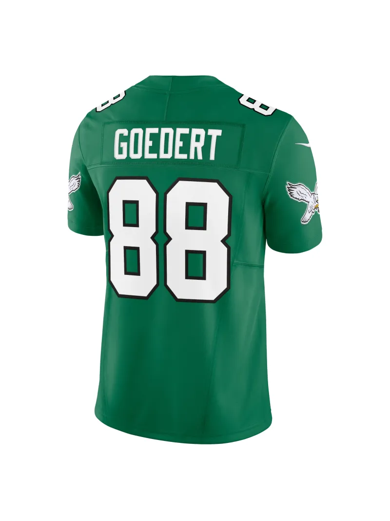 Philadelphia Eagles Dallas Goedert Men's Nike Kelly Green Vapor FUSE Limited Jersey
