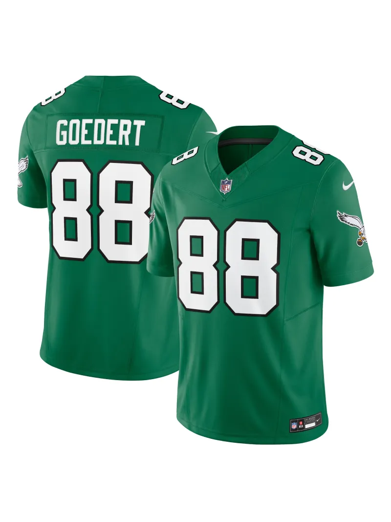 Philadelphia Eagles Dallas Goedert Men's Nike Kelly Green Vapor FUSE Limited Jersey