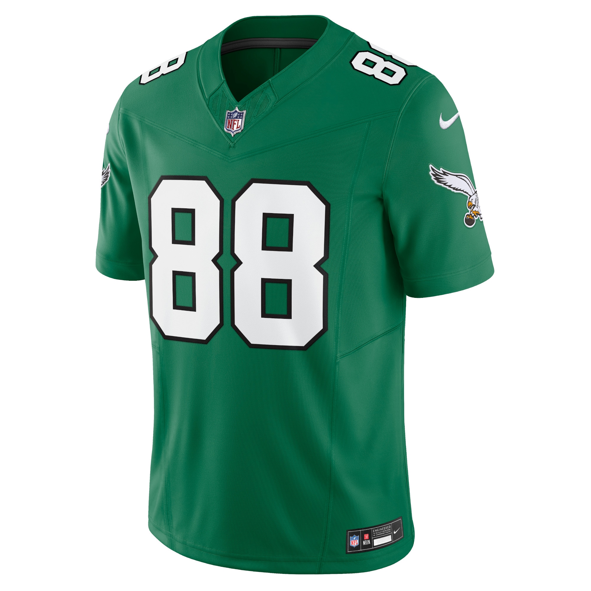 Philadelphia Eagles Dallas Goedert Men's Nike Kelly Green Vapor FUSE Limited Jersey