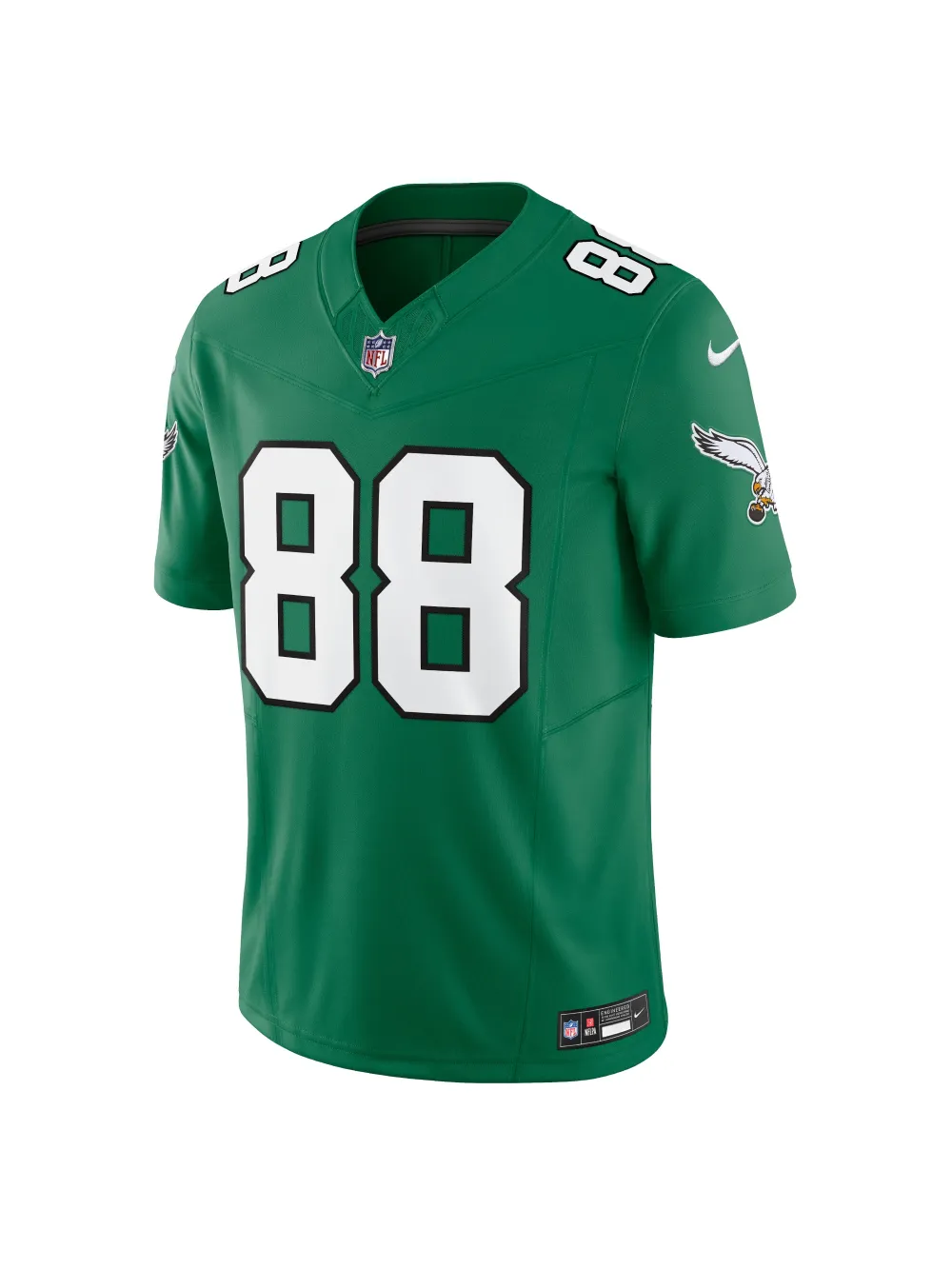 Philadelphia Eagles Dallas Goedert Men's Nike Kelly Green Vapor FUSE Limited Jersey
