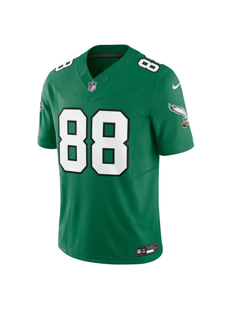 Philadelphia Eagles Dallas Goedert Men's Nike Kelly Green Vapor FUSE Limited Jersey