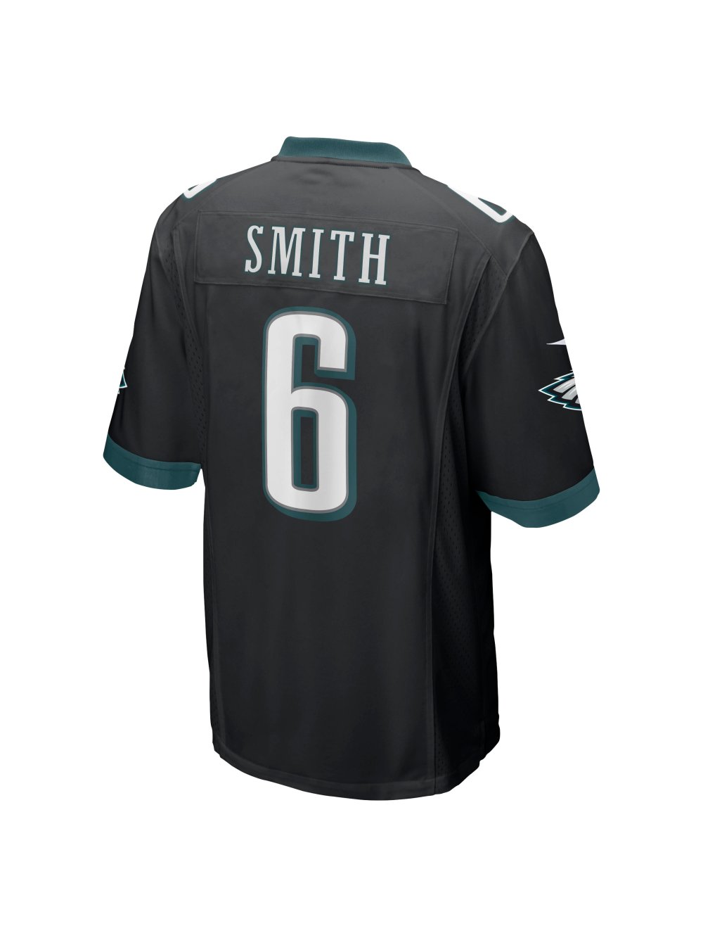 Philadelphia Eagles DeVonta Smith Men's Black Game Jersey