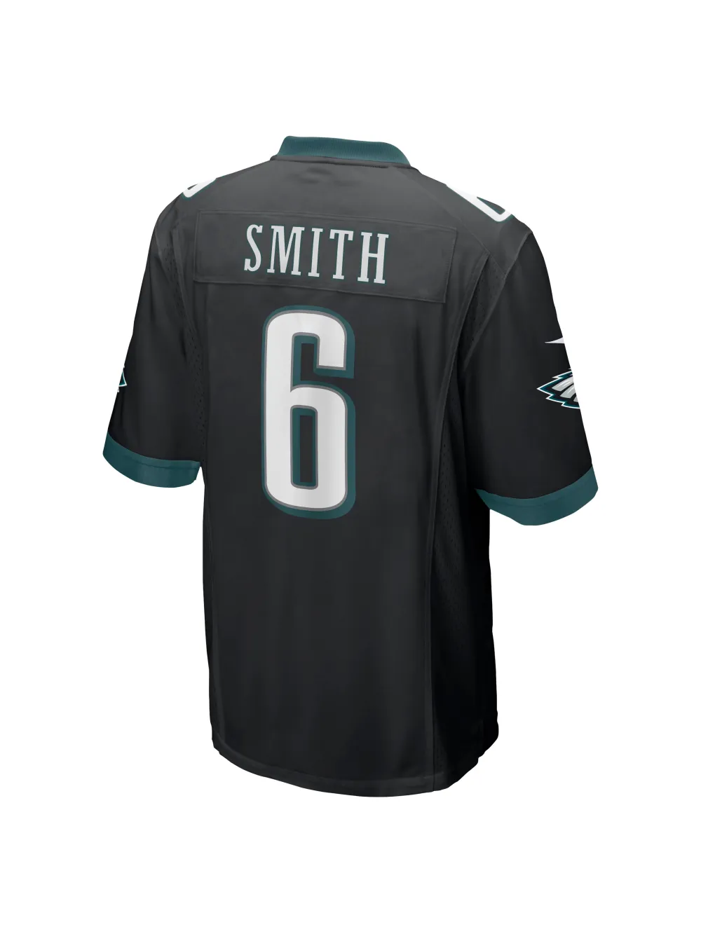 Philadelphia Eagles DeVonta Smith Men's Black Game Jersey