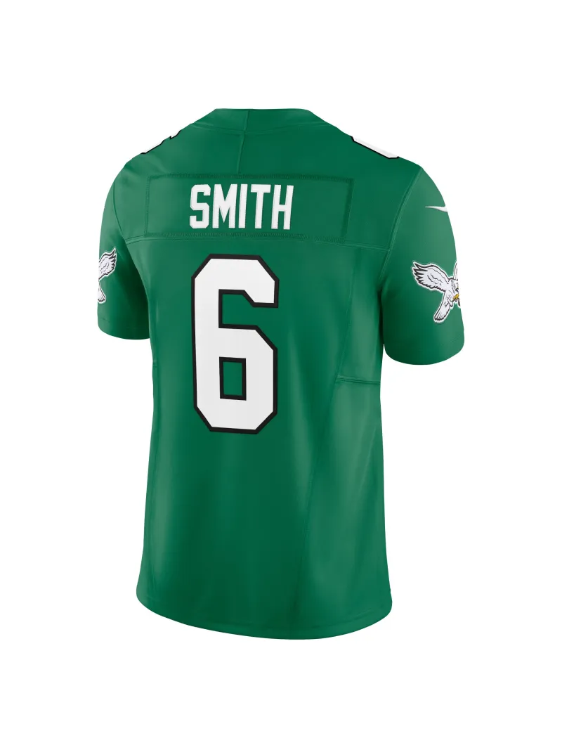 Philadelphia Eagles DeVonta Smith Men's Nike Kelly Green Vapor FUSE Limited Jersey