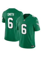 Philadelphia Eagles DeVonta Smith Men's Nike Kelly Green Vapor FUSE Limited Jersey