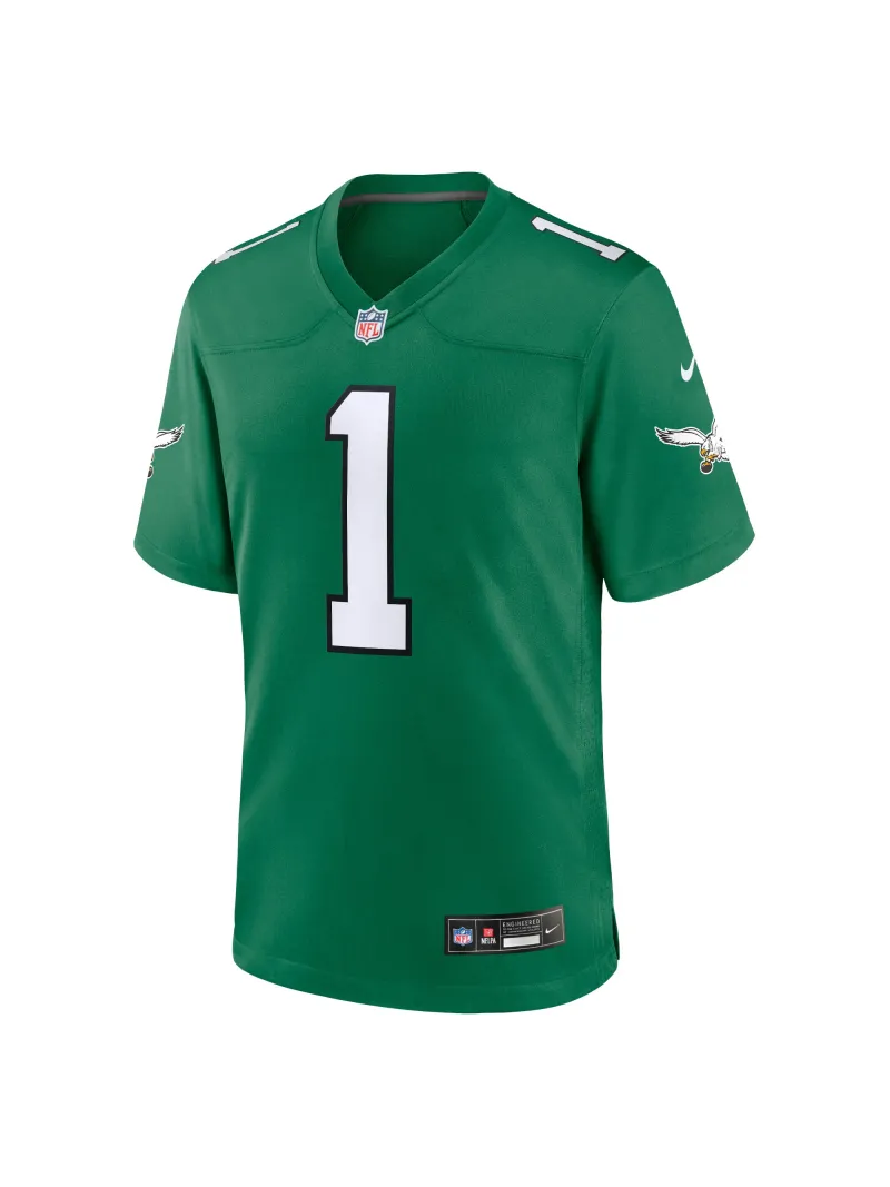 Philadelphia Eagles Jalen Hurts Men's Nike Kelly Green Reserve Jersey