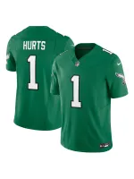 Philadelphia Eagles Jalen Hurts Men's Nike Kelly Green Vapor FUSE Limited Jersey
