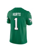 Philadelphia Eagles Jalen Hurts Men's Nike Kelly Green Vapor FUSE Limited Jersey