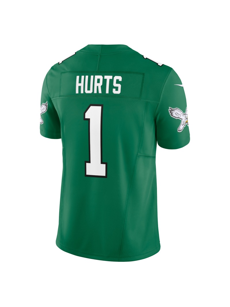 Philadelphia Eagles Jalen Hurts Men's Nike Kelly Green Vapor FUSE Limited Jersey