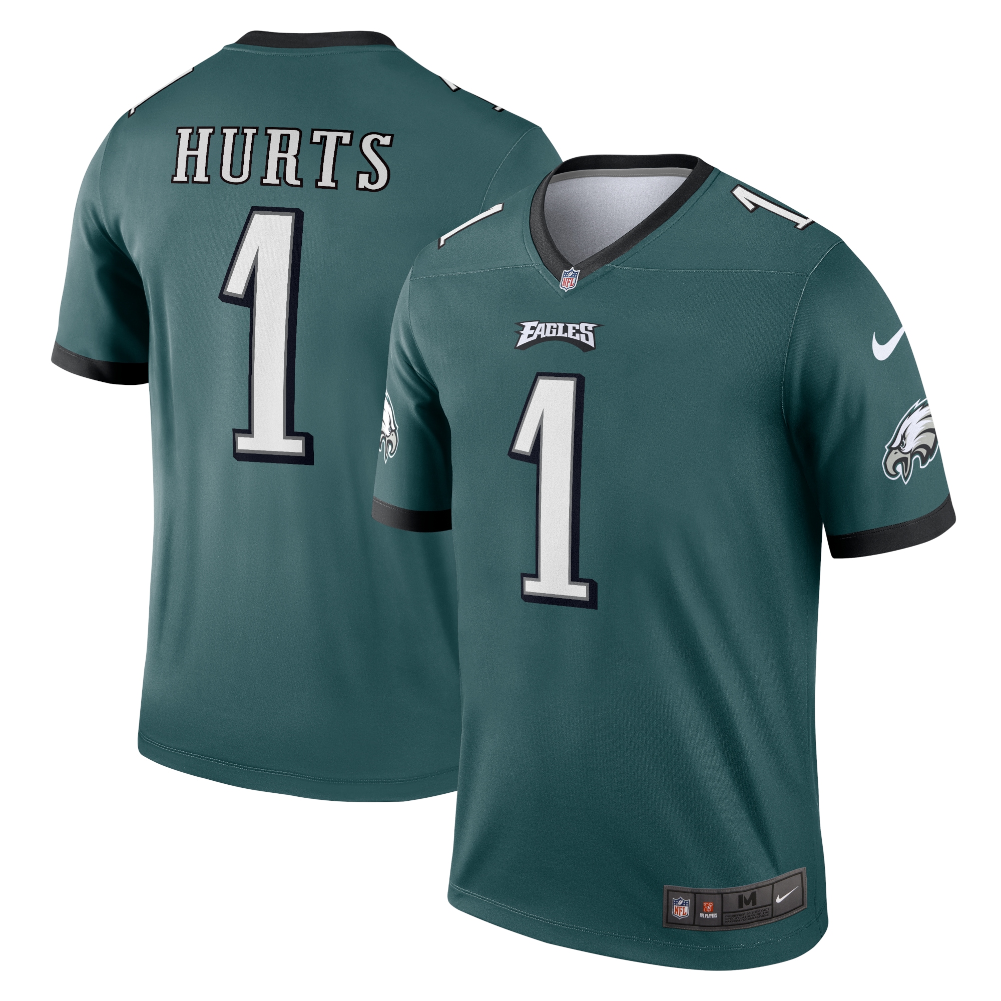 Philadelphia Eagles Jalen Hurts Men's Nike Midnight Green Legend Jersey