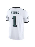 Philadelphia Eagles Jalen Hurts Men's Nike White Vapor FUSE Limited Jersey