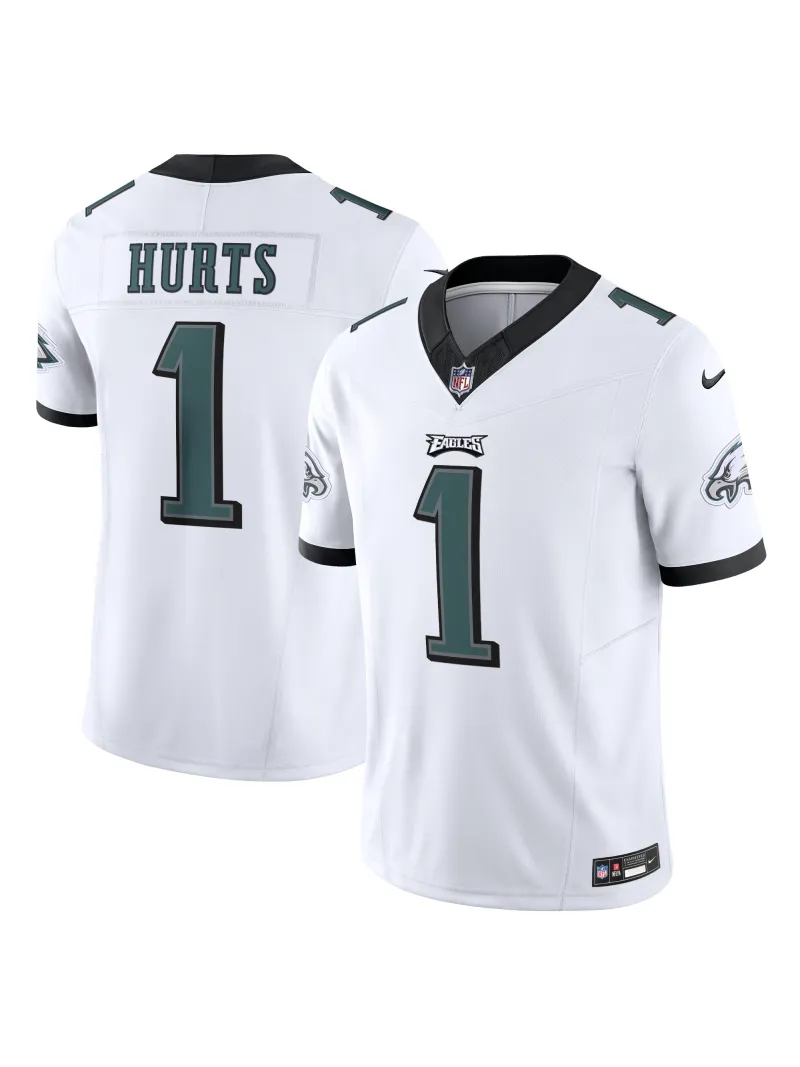 Philadelphia Eagles Jalen Hurts Men's Nike White Vapor FUSE Limited Jersey