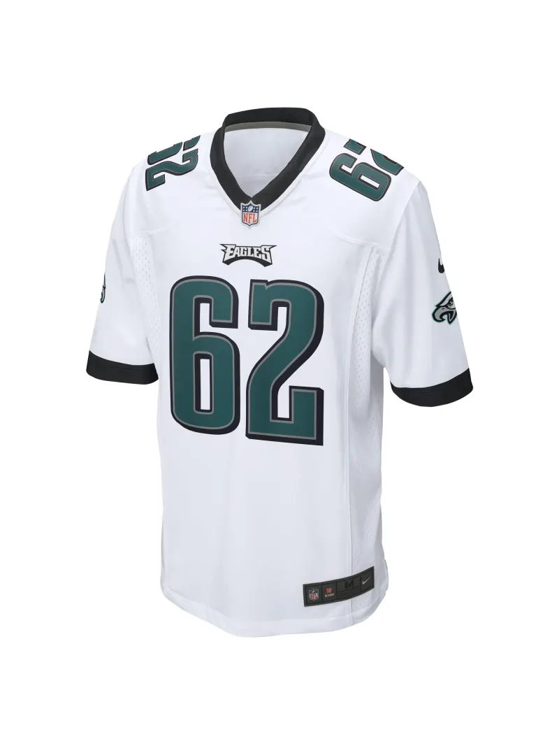 Philadelphia Eagles Jason Kelce Men's Nike White Game Jersey