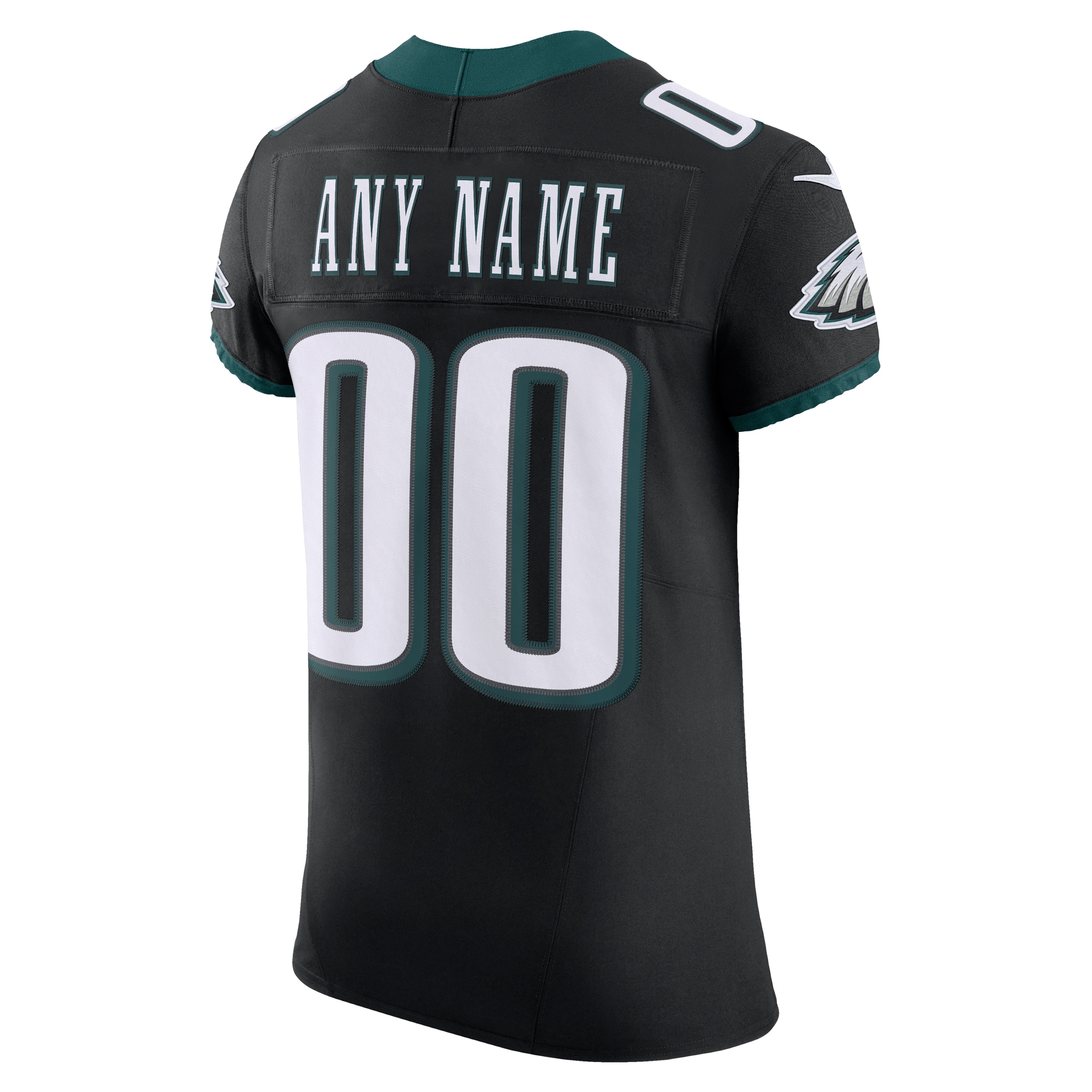 Philadelphia Eagles Men's Nike Black Alternate Vapor FUSE Elite Custom Jersey