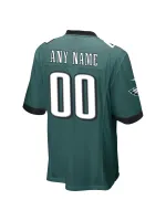 Philadelphia Eagles Men's Nike Midnight Green Custom Game Jersey