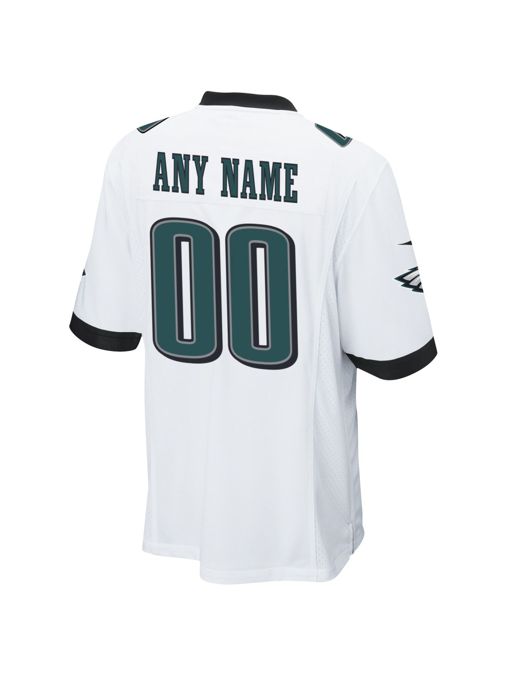 Philadelphia Eagles Men's Nike White Custom Game Jersey