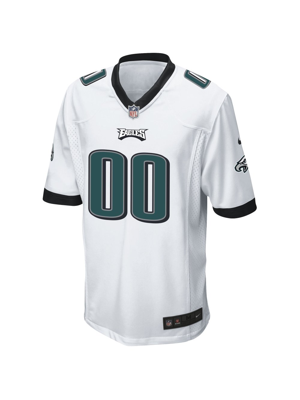 Philadelphia Eagles Men's Nike White Custom Game Jersey
