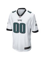 Philadelphia Eagles Men's Nike White Custom Game Jersey