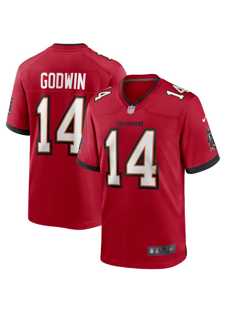 Men's Tampa Bay Buccaneers Chris Godwin Nike Red Game Jersey