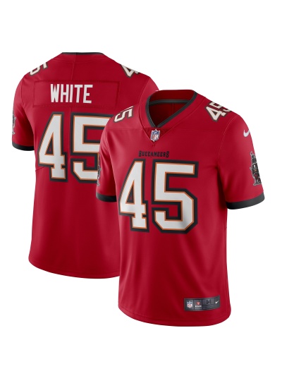 Men's Tampa Bay Buccaneers Devin White Nike Red Vapor Limited Edition Jersey 01