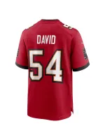Men's Tampa Bay Buccaneers Lavonte David Nike Red Game Jersey