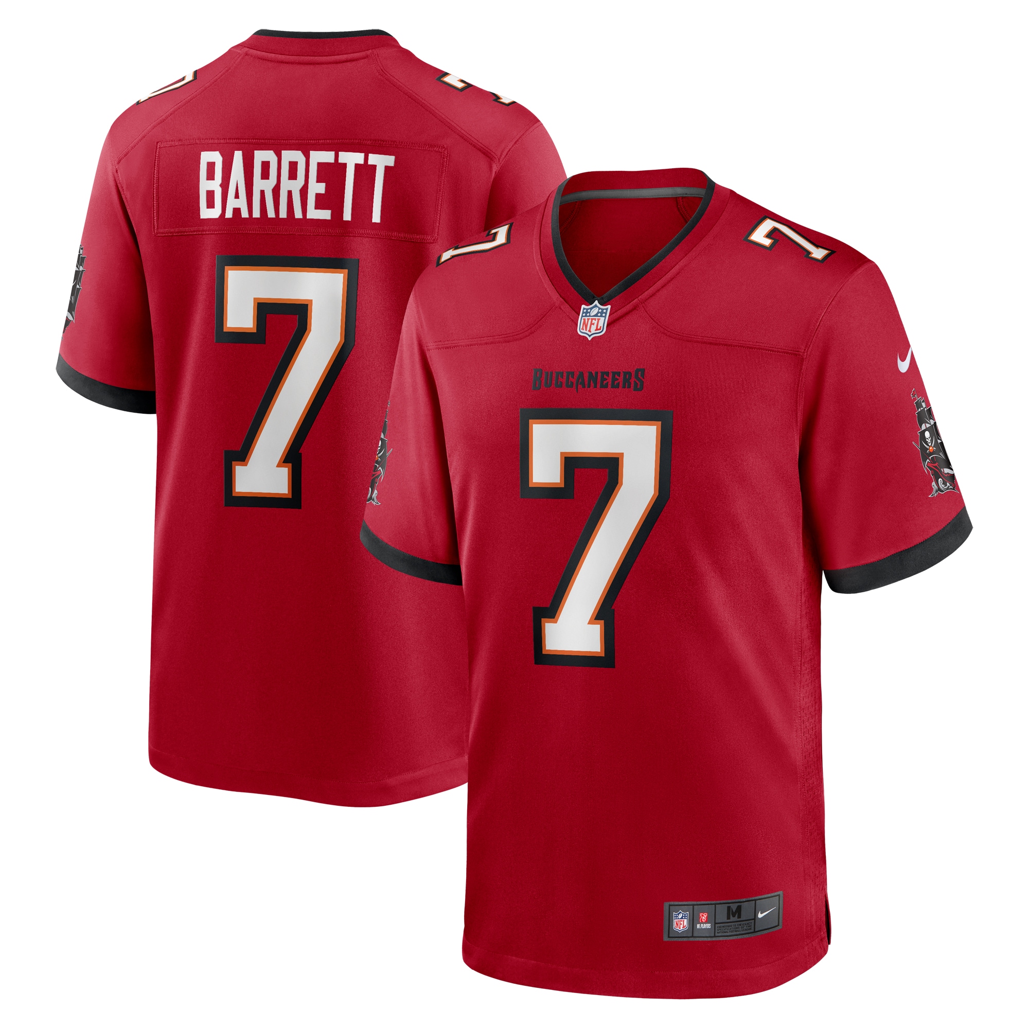 Men's Tampa Bay Buccaneers Shaquil Barrett Nike Red Gamer Jersey