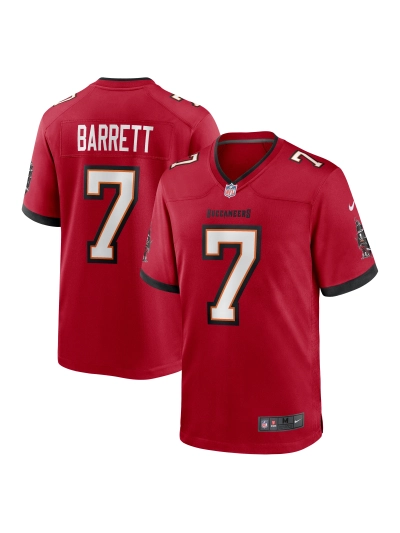 Men's Tampa Bay Buccaneers Shaquil Barrett Nike Red Gamer Jersey 01