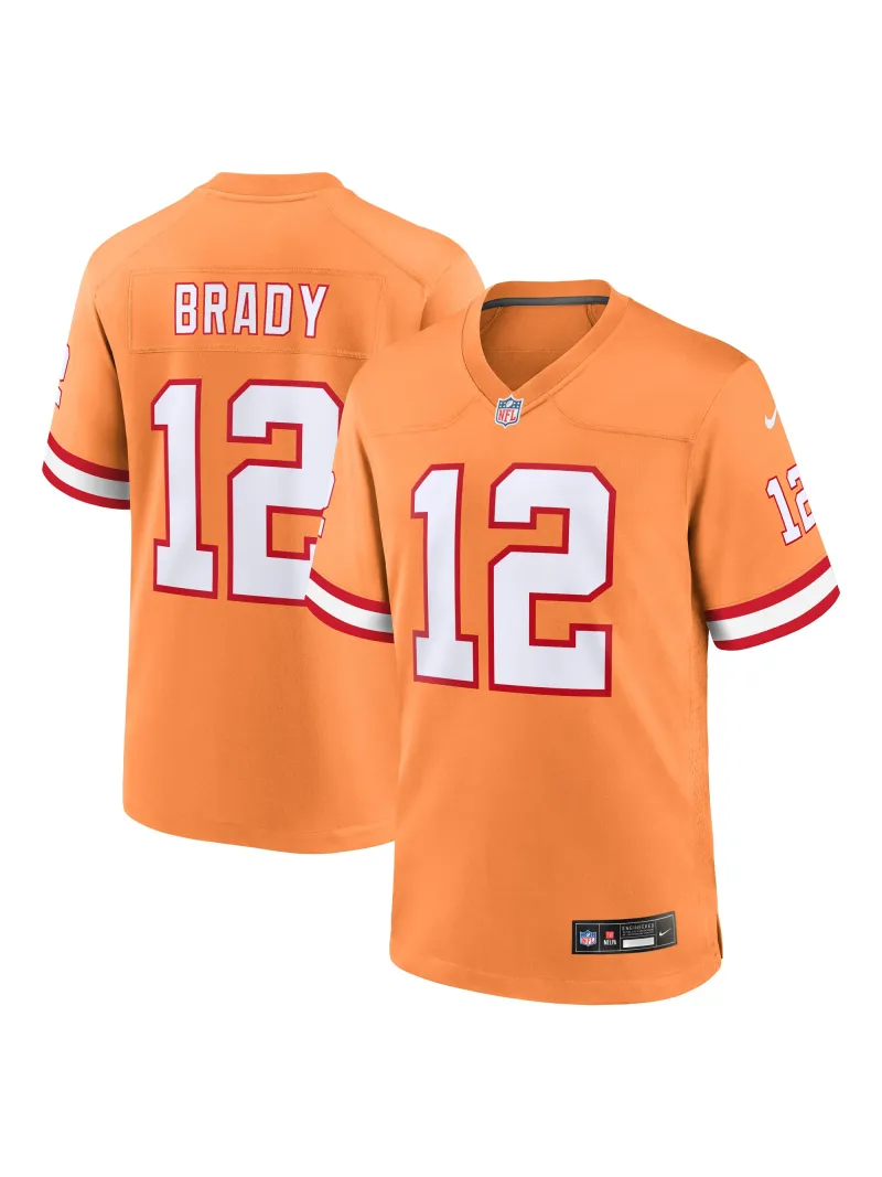 Men's Tampa Bay Buccaneers Tom Brady Nike Orange Vapor FUSE Limited Edition Jersey
