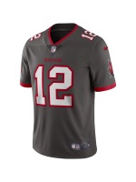 Men's Tampa Bay Buccaneers Tom Brady Nike Pewter Alternate Vapor Limited Edition Jersey