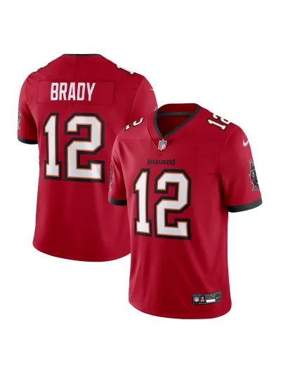 Men's Tampa Bay Buccaneers Tom Brady Nike Red Vapor Untouchable Limited Edition Jersey 01