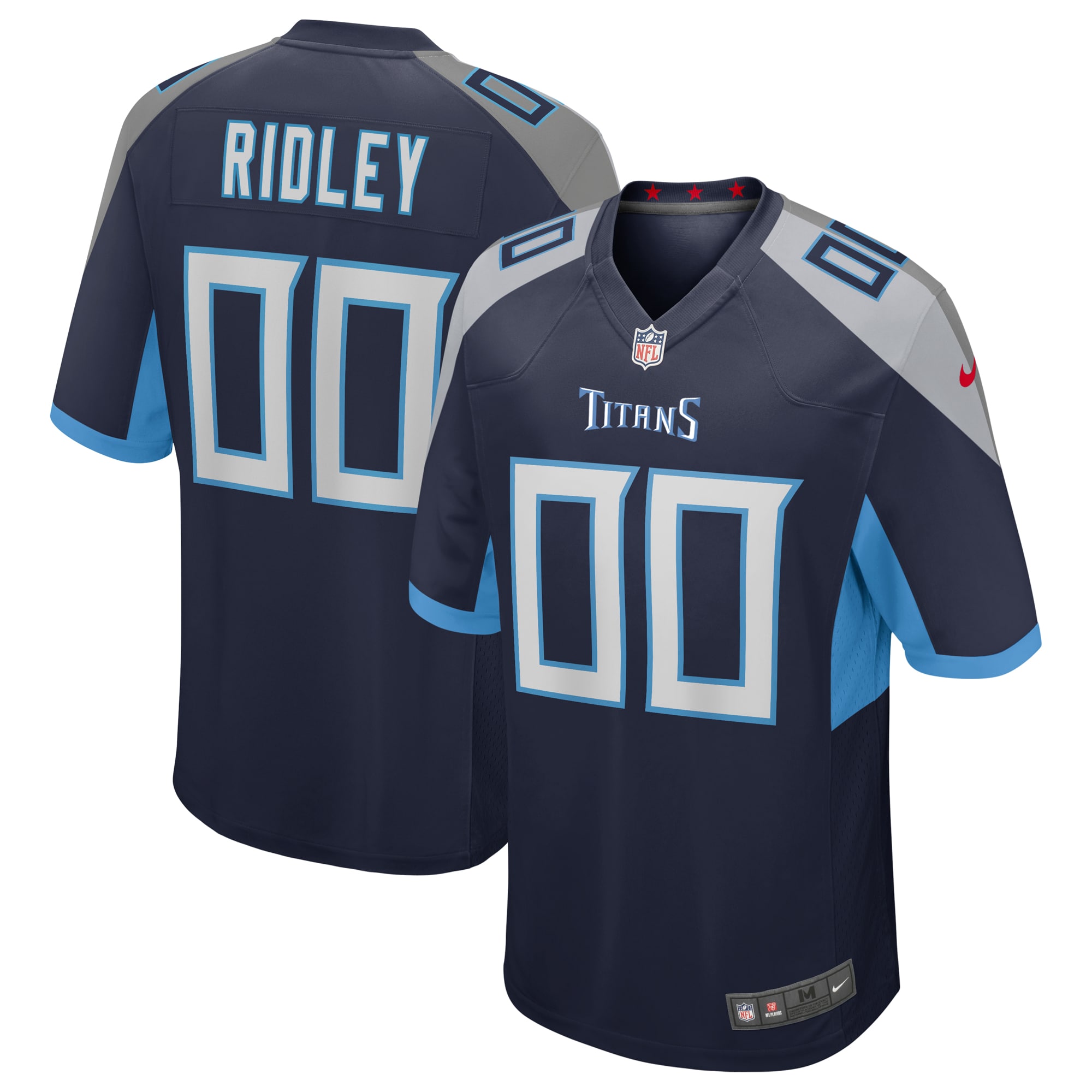 Men's Tennessee Titans Calvin Ridley Nike Navy Player Jersey