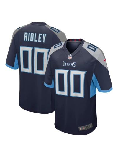 Men's Tennessee Titans Calvin Ridley Nike Navy Player Jersey 01