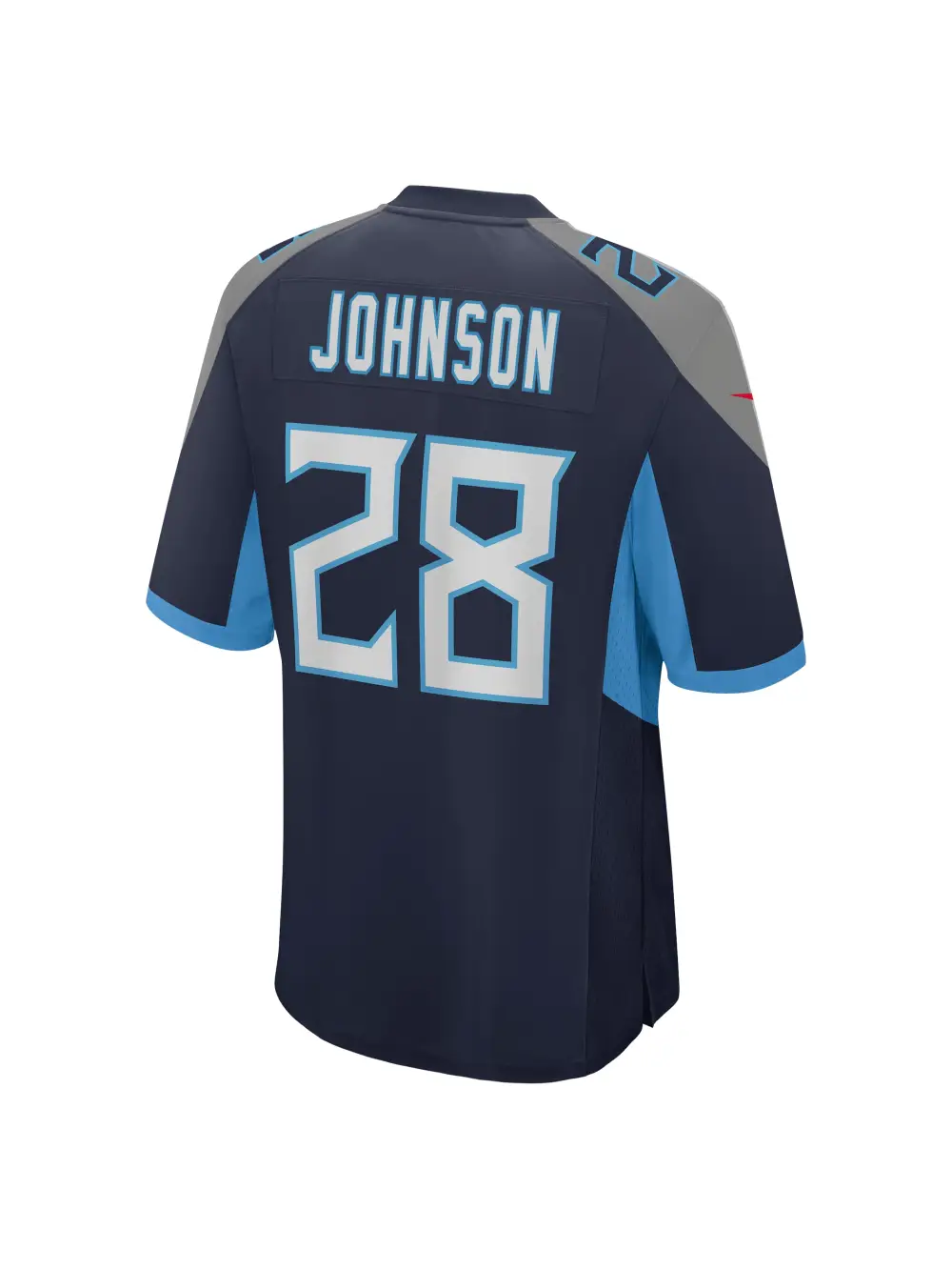 Men's Tennessee Titans Chris Johnson Nike Navy Retired Players Game Jersey