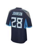 Men's Tennessee Titans Chris Johnson Nike Navy Retired Players Game Jersey