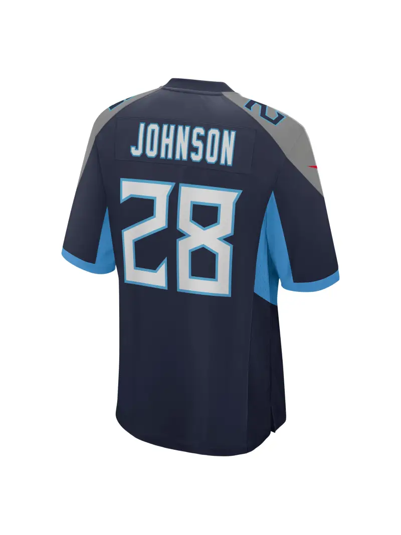 Men's Tennessee Titans Chris Johnson Nike Navy Retired Players Game Jersey