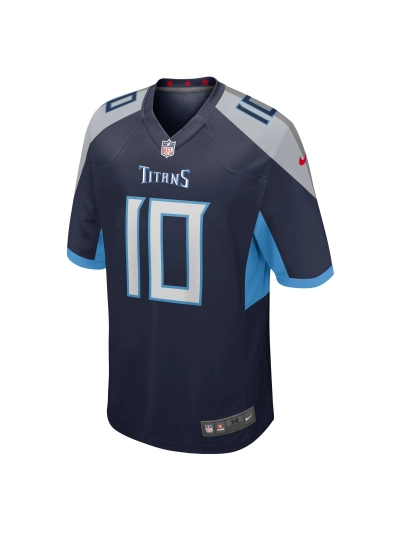 Men's Tennessee Titans DeAndre Hopkins Nike Navy Game Jersey 02