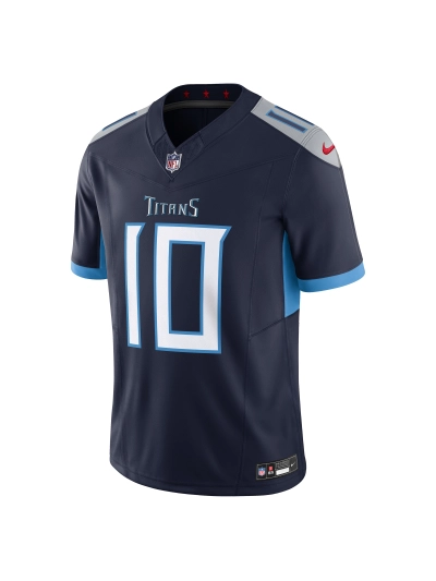Men's Tennessee Titans DeAndre Hopkins Nike Navy Vapor FUSE Limited Jersey 02