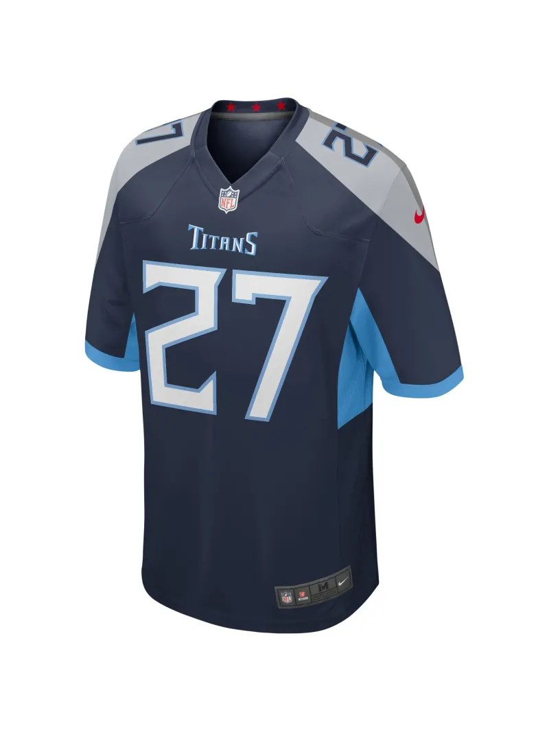 Men's Tennessee Titans Eddie George Nike Navy Game Retired Player Jersey