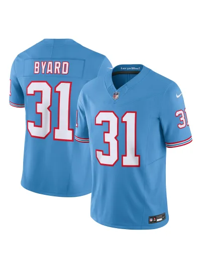 Men's Tennessee Titans Kevin Byard Nike Light Blue Vapor FUSE Limited Jersey 01