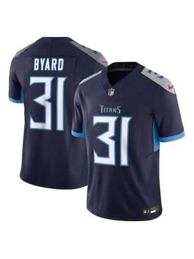 Men's Tennessee Titans Kevin Byard Nike Navy Vapor FUSE Limited Jersey 01