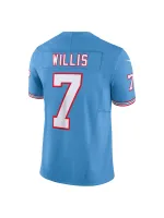 Men's Tennessee Titans Malik Willis Nike Light Blue Vapor FUSE Limited Jersey