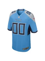 Men's Tennessee Titans Nike Light Blue Alternate Custom Game Jersey