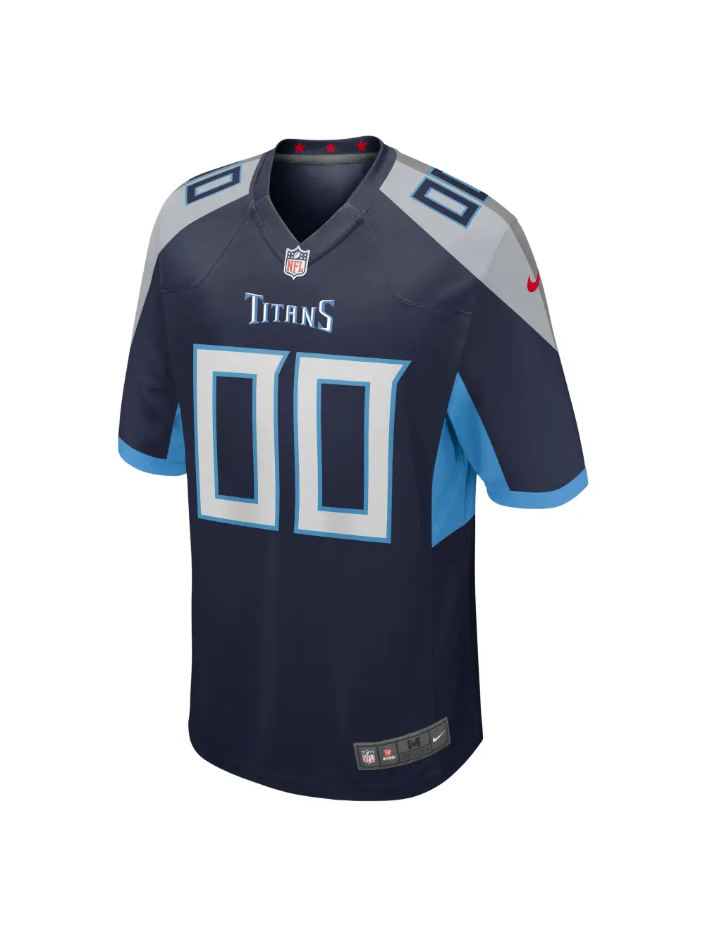 Men's Tennessee Titans Nike Navy Custom Jersey