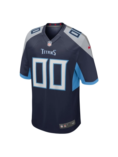 Men's Tennessee Titans Nike Navy Custom Jersey 02